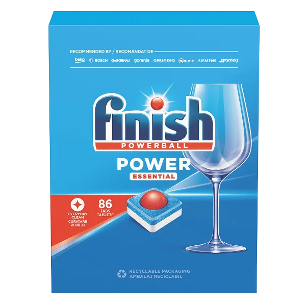 Finish Power Essential mosogatógép-tabletta Regular 86 db termékhez kapcsolódó kép