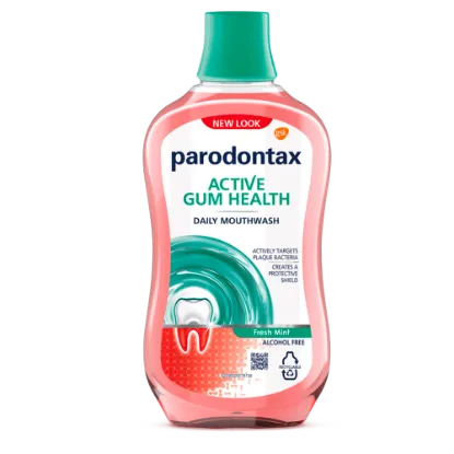 Parodontax Active Gum Health Fresh Mint alkoholmentes szájvíz fluoriddal 500 ml termékhez kapcsolódó kép