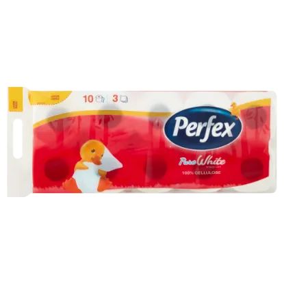 Perfex Pure White toalett papír 3 rétegű 10 tekercs termékhez kapcsolódó kép