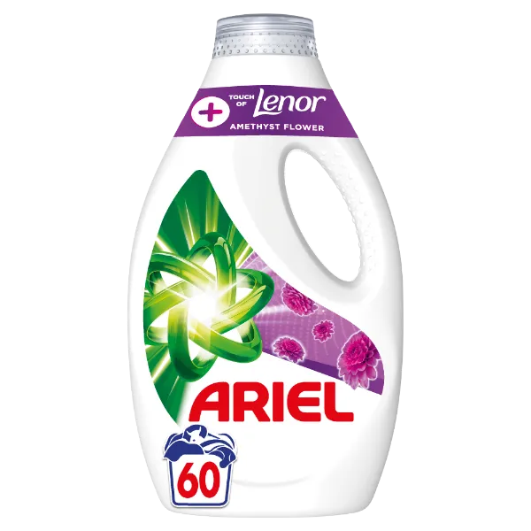 Ariel Folyékony Mosószer 3l, 60 Mosáshoz, +Touch Of Lenor Amethyst Flower termékhez kapcsolódó kép