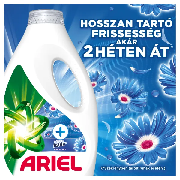 Ariel Folyékony Mosószer 1.7l, 34 Mosáshoz, +Touch Of Lenor Fresh Air termékhez kapcsolódó kép