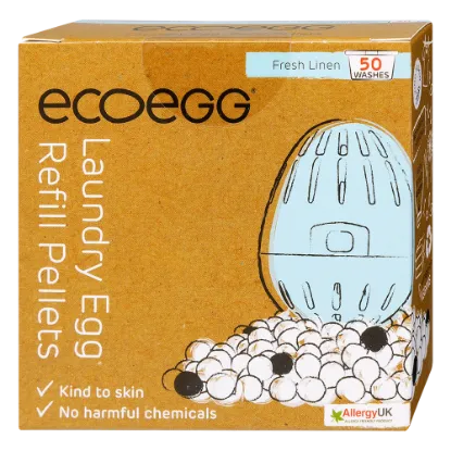 Ecoegg Mosótojás 50 mosás Utántöltő TURMALIN golyóval Friss Pamut termékhez kapcsolódó kép