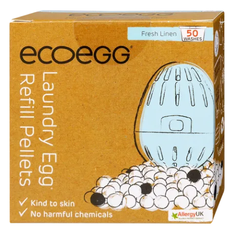 Ecoegg Mosótojás 50 mosás Utántöltő TURMALIN golyóval Friss Pamut termékhez kapcsolódó kép