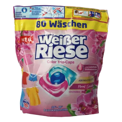 Weisser Riese folyékony kapszula 80 mosás 80 db Trio Color Orchidea termékhez kapcsolódó kép