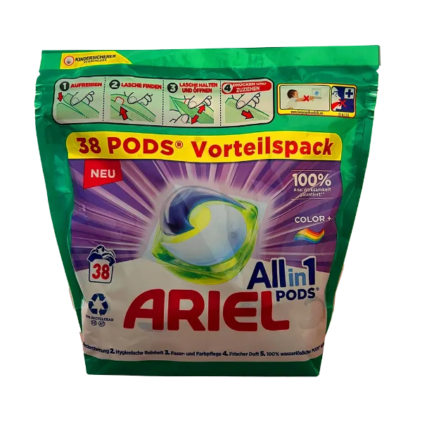 Ariel folyékony kapszula 38 mosás 38 db 3in1 Color&style termékhez kapcsolódó kép