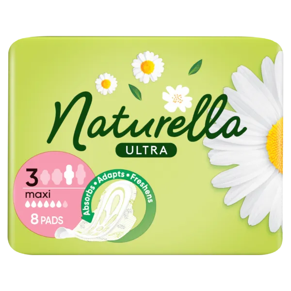 Naturella egészségyügyi betét Ultra Maxi 8 termékhez kapcsolódó kép