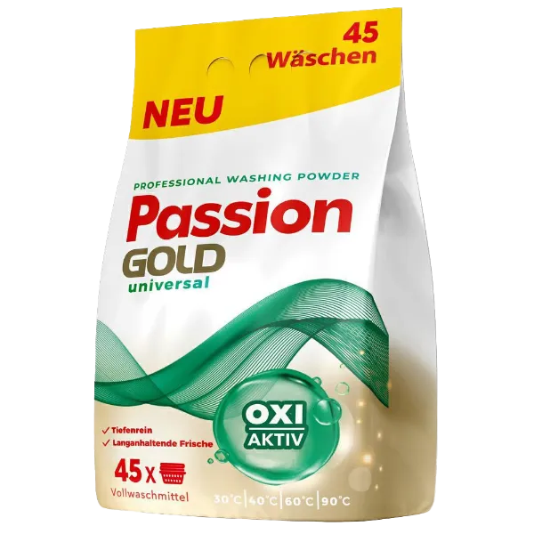 Passion Gold Universal mosópor 2,7kg termékhez kapcsolódó kép