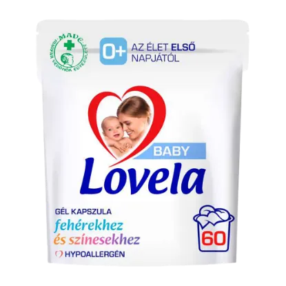 Lovela Baby Hipoallergén Mosókapszula, 60 db 1200g termékhez kapcsolódó kép