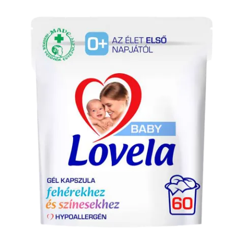 Lovela Baby Hipoallergén Mosókapszula, 60 db 1200g termékhez kapcsolódó kép