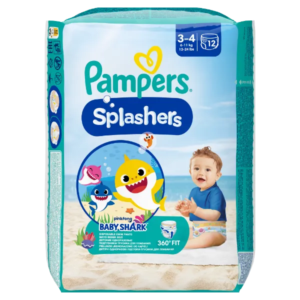 Pampers úszópelenka Midi 6-11 kg termékhez kapcsolódó kép