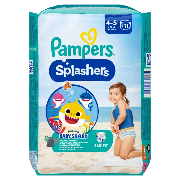 Pampers úszópelenka Maxi 9-15 kg termékhez kapcsolódó kép