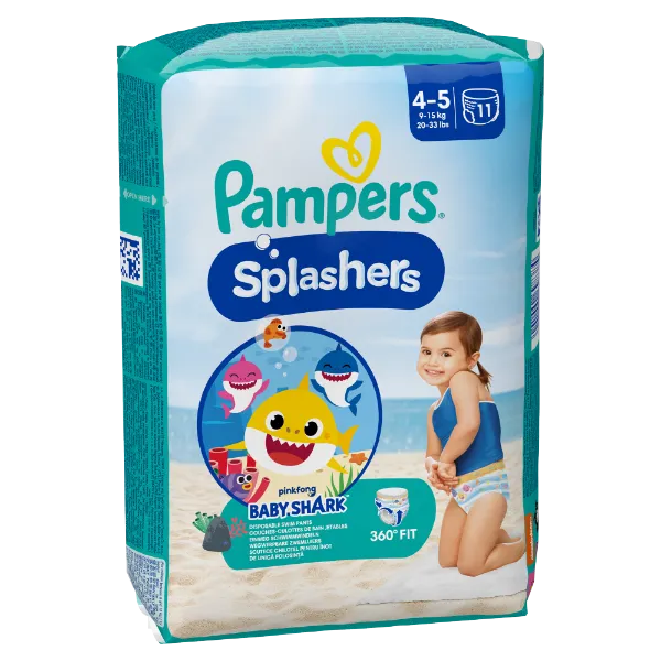 Pampers úszópelenka Maxi 9-15 kg termékhez kapcsolódó kép