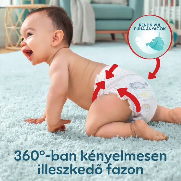 Pampers Premium Care Bugyipelenka, Méret: 3, 48 db Bugyipelenka, 6kg -11kg termékhez kapcsolódó kép