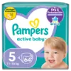 Pampers Active Baby 5, 64 Db Pelenka, 11kg-16kg termékhez kapcsolódó kép