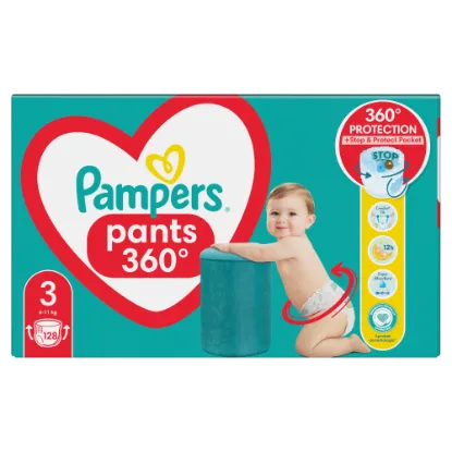 Pampers  Bugyipelenka, Méret: 3, 128 db Pelenka, 6kg - 11kg termékhez kapcsolódó kép