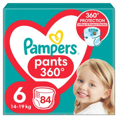 Pampers  Bugyipelenka, Méret: 6, 84 db Pelenka, 14kg - 19kg termékhez kapcsolódó kép