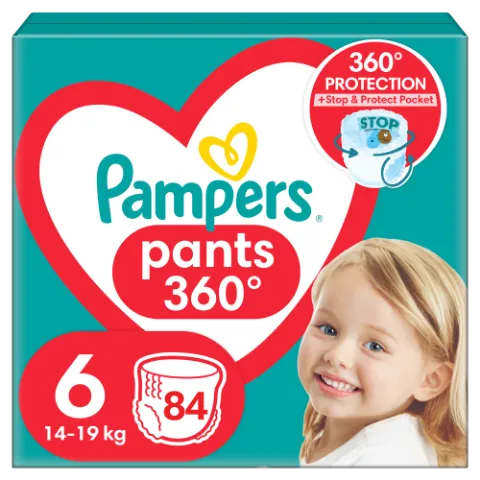 Pampers  Bugyipelenka, Méret: 6, 84 db Pelenka, 14kg - 19kg termékhez kapcsolódó kép