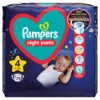 Pampers Night Pants Éjszakai Bugyipelenka, 4 Méret, 25 Bugyipelenka, 9kg-15kg termékhez kapcsolódó kép