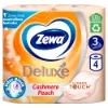 Zewa Deluxe Cashmere Peach 3 rétegű toalettpapír 4 tekercs termékhez kapcsolódó kép