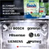 Finish Ultimate All in 1 mosogatógép-kapszula, Zero, 100 db termékhez kapcsolódó kép