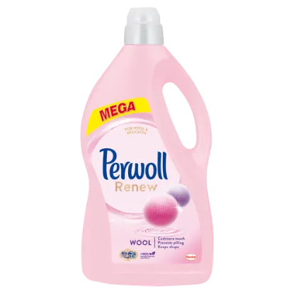 Perwoll Renew Wool finommosószer gyapjú és kímélő mosást igénylő ruhákhoz 68 mosás 3740 ml termékhez kapcsolódó kép