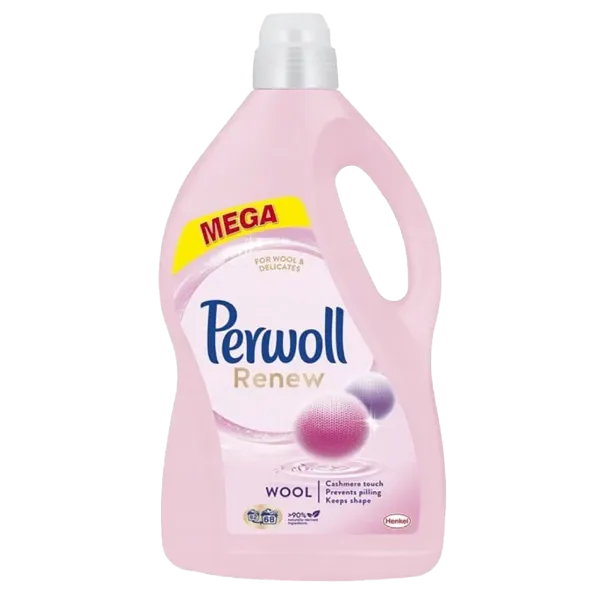 Perwoll Renew Wool finommosószer gyapjú és kímélő mosást igénylő ruhákhoz 68 mosás 3740 ml termékhez kapcsolódó kép