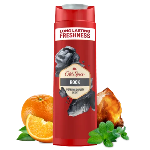 Old Spice Rock Tusfürdő És Sampon Férfiaknak 400 ml, 3az1-ben, Hosszan Tartó Frissesség termékhez kapcsolódó kép