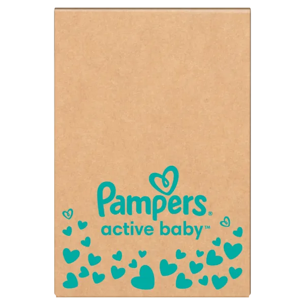 Pampers Active Baby pelenka - havi pelenkacsomag Méret: 4, 180 db Pelenka, 9kg - 14kg termékhez kapcsolódó kép