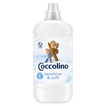 Coccolino Sensitive & Soft öblítőkoncentrátum 58 mosás 1450 ml termékhez kapcsolódó kép