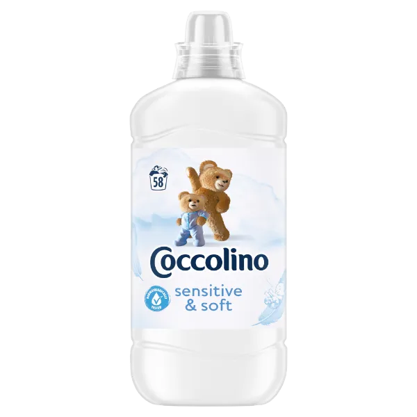 Coccolino Sensitive & Soft öblítőkoncentrátum 58 mosás 1450 ml termékhez kapcsolódó kép