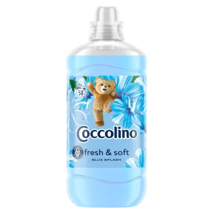 Coccolino Fresh & Soft Blue Splash öblítőkoncentrátum 58 mosás 1450 ml termékhez kapcsolódó kép