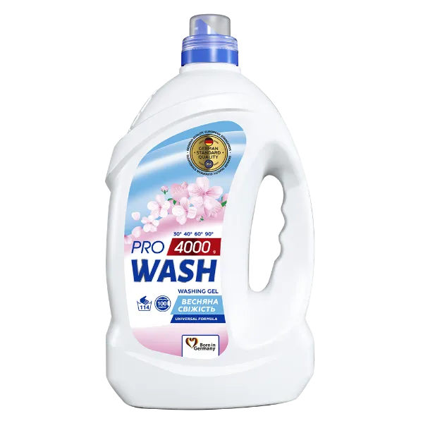 ProWash "Spring Freshness" (Tavaszi frissesség) mosógél 4,0l termékhez kapcsolódó kép