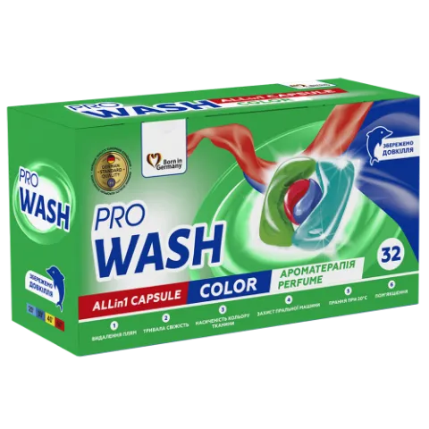 ProWash Color mosókapszula 32db termékhez kapcsolódó kép