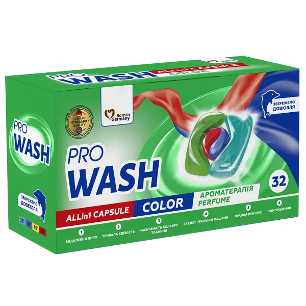 ProWash Color mosókapszula 32db termékhez kapcsolódó kép