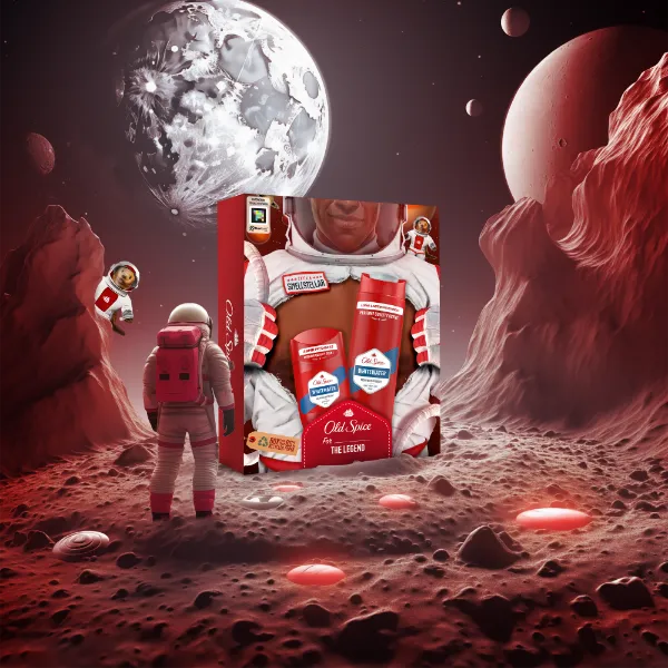 Old Spice Whitewater Astronaut ajándékcsomag (stift dezodor és tusfürdő) termékhez kapcsolódó kép