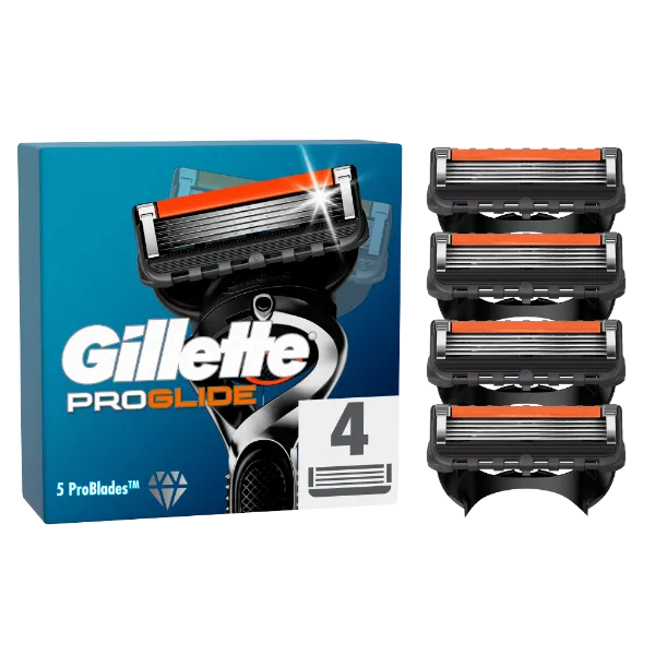 Gillette ProGlide Borotvabetétek Férfi Borotvához, 4 db Borotvabetét termékhez kapcsolódó kép