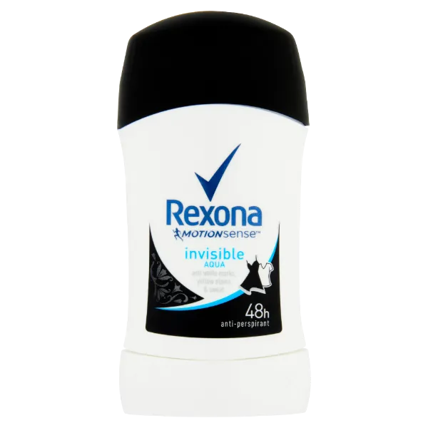 Rexona MotionSense Invisible Aqua izzadásgátló stift 40 ml termékhez kapcsolódó kép