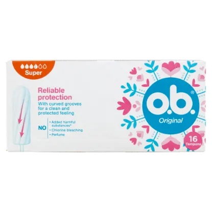 o.b. Original Super tampon 16 pcs termékhez kapcsolódó kép