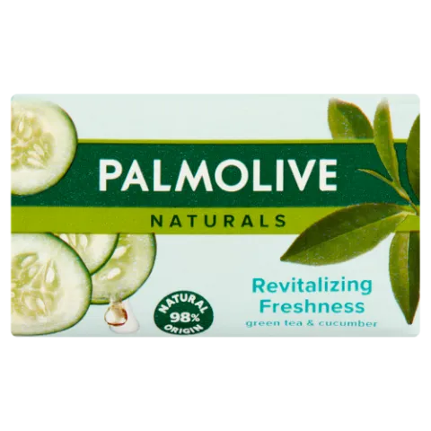 Palmolive Naturals Revitalizing Freshness Green Tea & Cucumber pipereszappan 90 g termékhez kapcsolódó kép