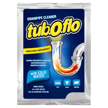 Tub.O.Flo cold lefolyótisztító 55g-60g termékhez kapcsolódó kép