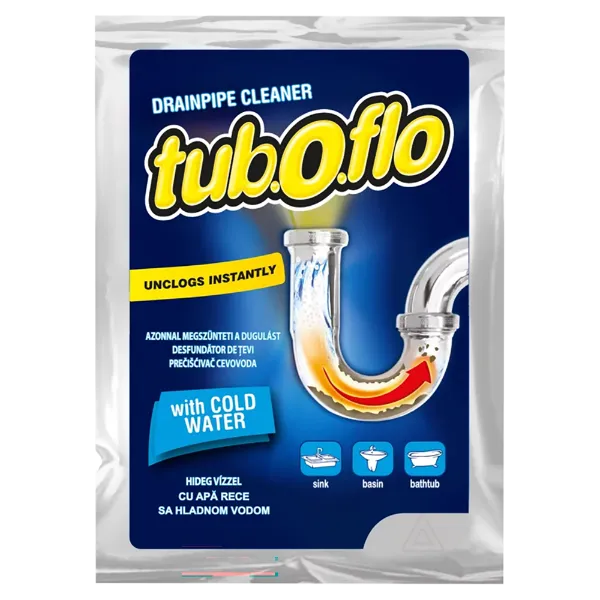 Tub.O.Flo cold lefolyótisztító 55g-60g termékhez kapcsolódó kép