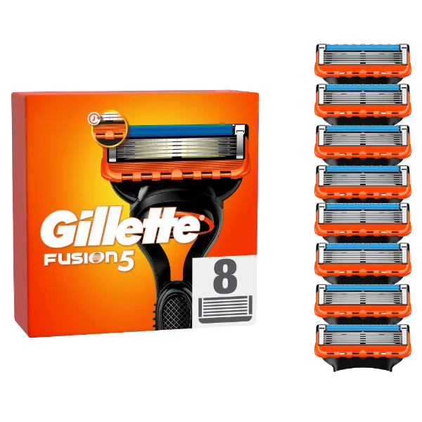 Gillette Fusion5 Pótfejek Férfi Borotvához, 8 db Borotvabetét termékhez kapcsolódó kép