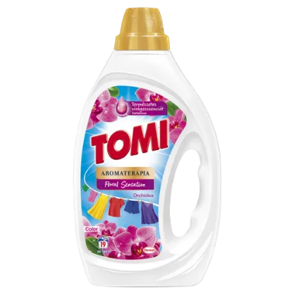 Tomi Aromaterápia Floral Sensation Orchidea folyékony mosószer színes ruhákhoz 19 mosás 855 ml termékhez kapcsolódó kép