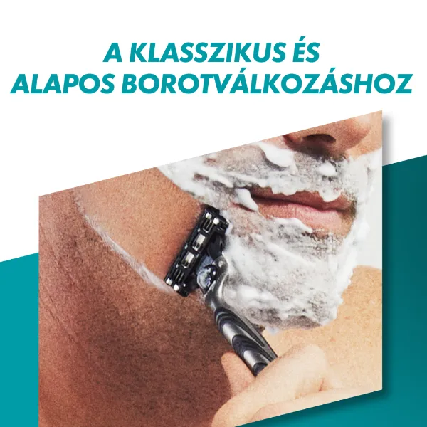 Gillette Mach3 Férfi Borotva, 1 db Gillette Borotva, 2 db Borotvabetét termékhez kapcsolódó kép