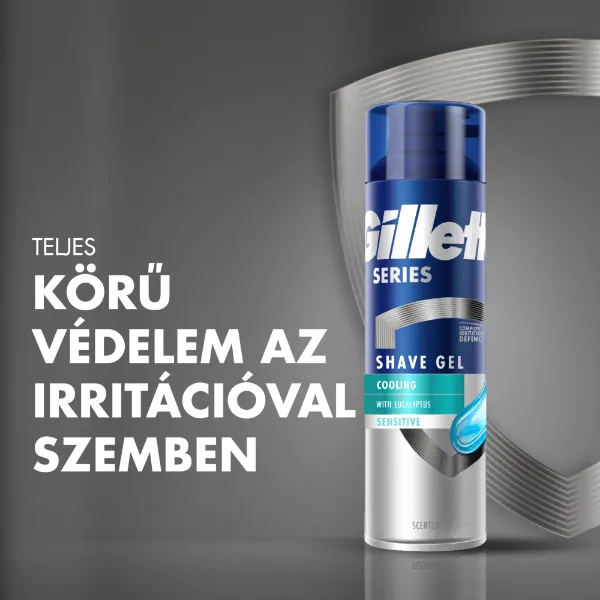 Gillette Series Hűsítő Borotvazselé Eukaliptusszal, 200ml termékhez kapcsolódó kép