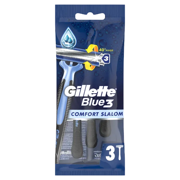 Gillette Blue3 Comfort Slalom Eldobható Borotva, 3 db termékhez kapcsolódó kép