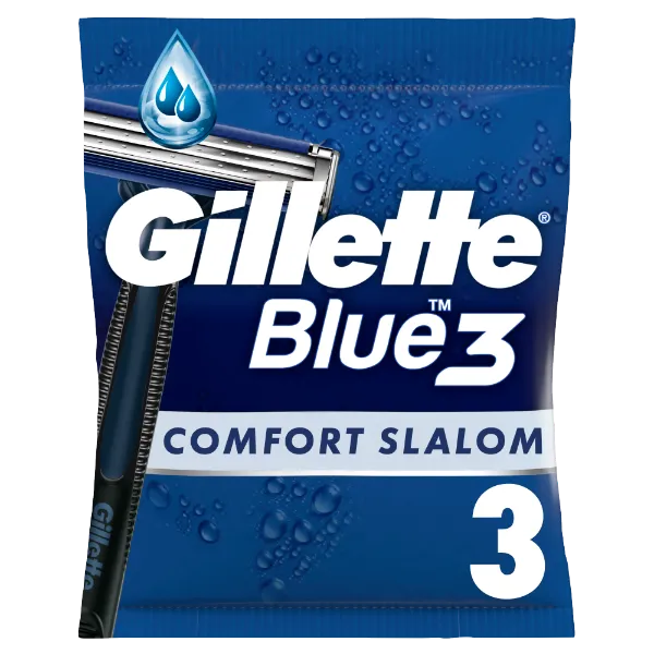 Gillette Blue3 Comfort Slalom Eldobható Borotva, 3 db termékhez kapcsolódó kép