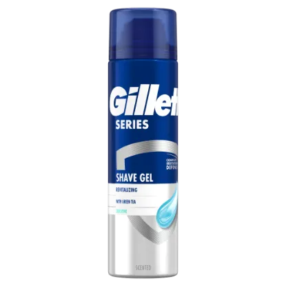 Gillette Series Revitalizáló Borotvazselé Zöld Teával, Férfiaknak, 200ml termékhez kapcsolódó kép