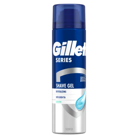 Gillette Series Revitalizáló Borotvazselé Zöld Teával, Férfiaknak, 200ml termékhez kapcsolódó kép