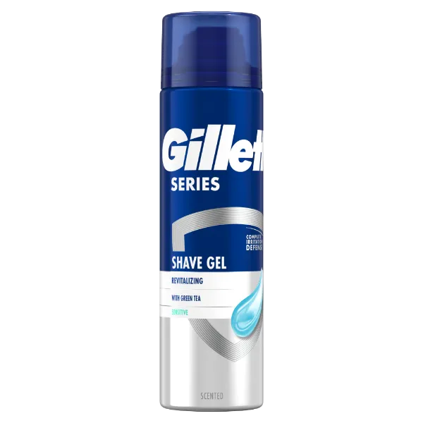 Gillette Series Revitalizáló Borotvazselé Zöld Teával, Férfiaknak, 200ml termékhez kapcsolódó kép